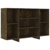 vidaXL Kredens dąb wędzony 120x30x75 cm materiał Podgląd zdjęcia produktu 9