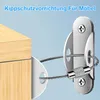 16er-Set Möbel-Umkippschutz aus Metall, vielseitige Produktbild-Vorschau 3