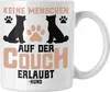 Trendation - Keine Menschen Auf Der Couch Erlaubt Hund Produktbild-Vorschau 1