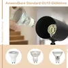ZMH lampa sufitowa czarny reflektor sufitowy 1 płomień Podgląd zdjęcia produktu 8