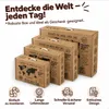 Holz Weltkarte Wandkunst 3D Holz Pinnwandkarte, Produktbild-Vorschau 14