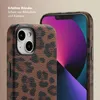 Selencia Sabi Cover posteriore con motivo leopardato e Anteprima dell’immagine prodotto 4