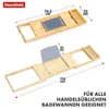 Bambus Badewannenablage Oklahoma Ausziehbares Produktbild-Vorschau 2