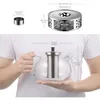 Teiera in vetro da 2000 ml con sottobicchiere, realizzata Anteprima dell’immagine prodotto 3