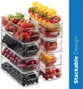 Korbeinsatz Kühlschrank Organizer 2er Set, BPA-frei, Produktbild-Vorschau 4