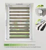 Doppelrollo Natural, Grau-Braun, 50x150cm - Duo-Rollo Produktbild-Vorschau 2