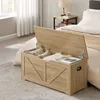Úložný box LEHAC s víkem 100x46cm, dub sonoma Náhled obrázku produktu 2