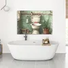 MuchoWow® - Leinwandbilder - Vintage - Toilette - Produktbild-Vorschau 4