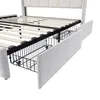 INONEFT Polsterbett 180x200cm mit 4 Schubladen, Jugendbett Produktbild-Vorschau 13