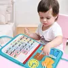 Livre d'activités Montessori pour bébés – Tableau d'éveil Voir les images du produit 3