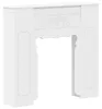 Rama kominkowa vidaXL, biała, 93 x 20 x 89 cm, materiał Podgląd zdjęcia produktu 1