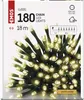 LED vánoční řetěz, 18 m, venkovní i vnitřní, teplá bílá, časovač Náhled obrázku produktu