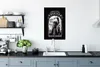 MuchoWow® Poster Indisch - Vintage - Schwarz - Weiß 60x90 Produktbild-Vorschau 3