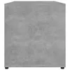 Mobile TV grigio cemento 80x34x36 cm materiale legno Anteprima dell’immagine prodotto 9