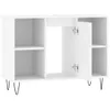 vidaXL Armadietto da bagno bianco 80x33x60 cm Materiale a Anteprima dell’immagine prodotto 1