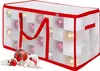 Relaxdays Weihnachtskugel Aufbewahrungsbox, 128 Kugeln, Produktbild-Vorschau 1