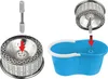 An instructional image showing parts of a mop and bucket system. Podgląd zdjęcia produktu