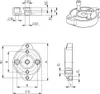 AMF Schiebetor-Schlosskasten 140SD-40Z für Doppelzylinder Produktbild-Vorschau 6