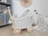 WikliBOX - Poppenwagen, wit, vintage – Gemaakt van wilg, Productafbeelding-voorbeeld 2