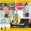 ELONEO Einkaufstrolley klappbar, Einkaufswagen mit Produktbild-Vorschau 3