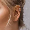Helix Piercing „5 Kristalle gebogen“ Klar Produktbild-Vorschau 4