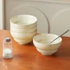Schale set 4er Ø15,3cm Keramik Suppenschale Reisschalen Produktbild-Vorschau 4
