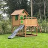 AXI Spielhaus Liam mit Sandkasten, Doppelschaukel & grauer Produktbild-Vorschau 3