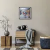 Gerahmtes Poster - Schwarzer Rahmen - Acryl Stadt Regen - Produktbild-Vorschau 7