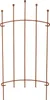 A garden border made of metal with a rust finish. Produktbild-Vorschau