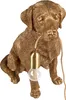 BELIANI Tischlampe Gold Kunstharz Hund Tierform Glamouröser Produktbild-Vorschau 5