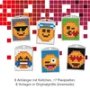 PRACHT Pixel Kit fai da te n. 25 grande 6 medaglioni nel Anteprima dell’immagine prodotto 3