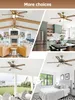 Stropný ventilátor v antickom bronzovom vyhotovení s Náhľad obrázku produktu 6