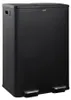 CASABEL Poubelle Tri Selectif 60L, 2x30L Acier INOX NOIRE, Voir les images du produit 1