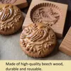 Ausstechform aus Holz, Weihnachtsplätzchenstempel, Produktbild-Vorschau 4