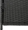 Gartenschrank Schwarz 55x59x80 cm Poly Rattan Produktbild-Vorschau 13