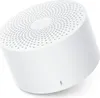 A white portable speaker shown from a three-quarter angle. Podgląd zdjęcia produktu