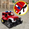 Malplay Rettungsfahrzeug mit Effekten Auto Jeep Lichter Produktbild-Vorschau 11