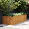 vidaXL Hochbeet 290x100x69 cm Cortenstahl Produktbild-Vorschau 2