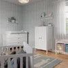 Dětská šatní skříň Vitalispa Ajaton Bílá 70 x 120.6 cm, Náhled obrázku produktu 4