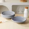 Teller set 4Stück Ø22 cm Speiseteller Pastateller Produktbild-Vorschau 5