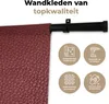 MuchoWow® Wandteppich Wandbehang Leder - Lederoptik - Rot - Produktbild-Vorschau 3