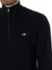 Gant Pullover mit halbem Reißverschluss einfarbig Produktbild-Vorschau 8