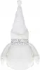 SPRINGOS Schneemann, sitzende Figur, 40 cm, Silberfarbe, Produktbild-Vorschau 7