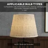 HOMCOM Lampadaire, lampe de salon sur pied, 2 étagères de Voir les images du produit 7