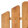 Close-up view of wooden slats of a chair, showing screws. Náhled obrázku produktu