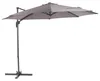 BELIANI Ampelschirm Dunkegrau Polyester Rund ⌀ 300 cm Produktbild-Vorschau 1