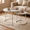 Set aus 2 runden Couchtischen, Ø 60 cm x 50 cm Produktbild-Vorschau 3