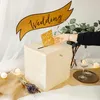 Creative Deco Scatola Porta Buste in Legno per Matrimonio | Anteprima dell’immagine prodotto 8