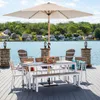 Angel Living Sonnenschirm Ø 300 cm Gartenschirm Produktbild-Vorschau 9