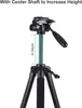 Andoer 1,88 m/74 Zoll Fotografie-Stativ, Kamerastativ, Produktbild-Vorschau 4